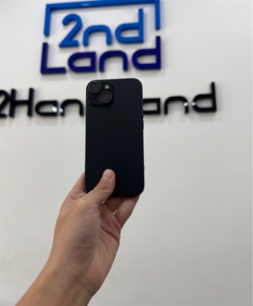 Điện thoại iPhone 15 - VN/A - 128GB - IOS 18.6.2 - Pin 88% - Màu đen - Ngoại hình 96% - Box