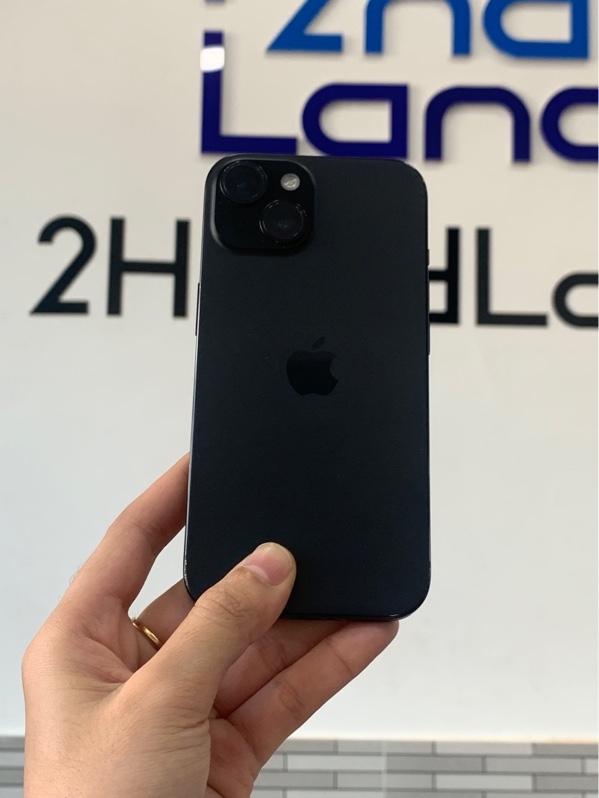 Điện thoại iPhone 15 - VN/A - 128GB - Màu đen - Pin 89% chu kì sạc 427 lần - Ngoại hình: 97% - Body + màn trầy - Body