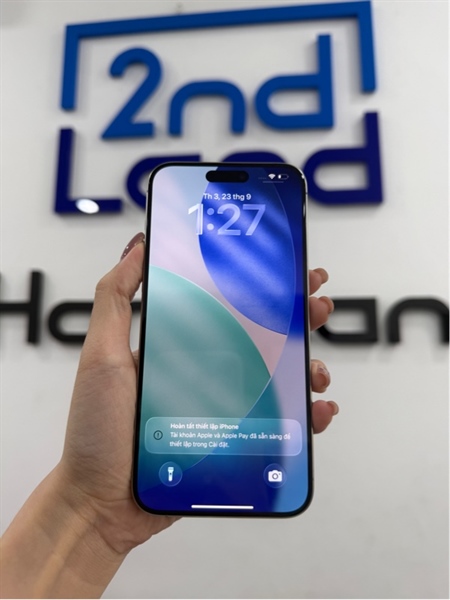 Điện thoại iPhone 15promax - VN/A - IOS 26 - 512GB - Màu Titan - Pin 85% chu kỳ sạc 427 - Ngoại hình 98% - Viền xước nhẹ - Body 2