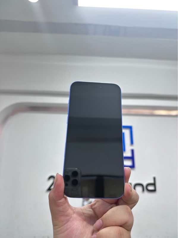 Điện thoại iPhone 16 plus - CH/A - IOS 26.6 - 128gb - 2 sim vật lí - Màu xanh - Pin 91% chu kỳ sạc 184 - Ngoại hình 97,5% - Thay vỏ - Body