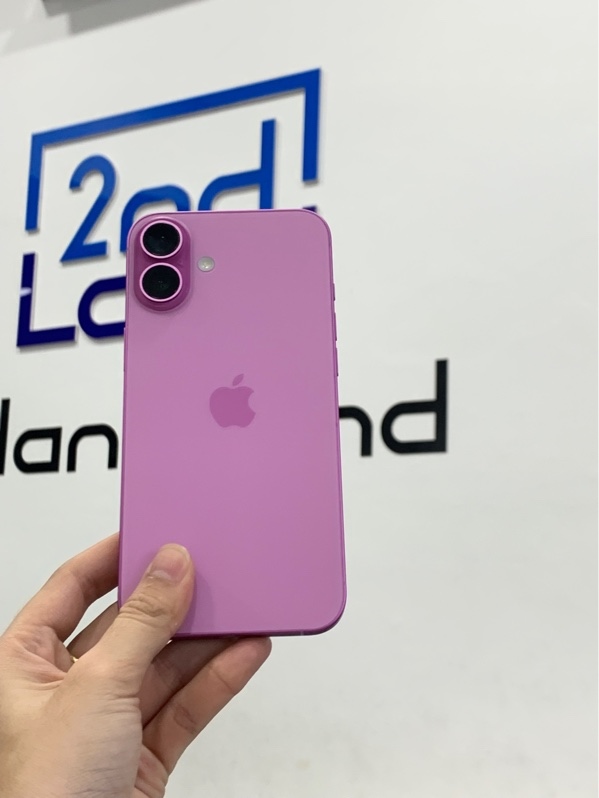 Điện thoại iPhone 16 Plus - LL/A - 128GB - Màu hồng - Pin 89% - Ngoại hình: 98% - Lún nút nguồn nhẹ - Body
