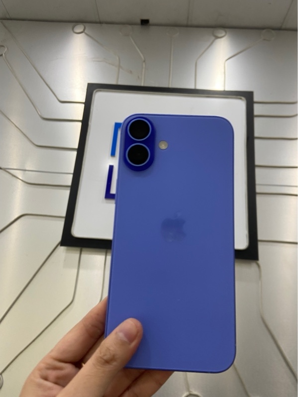 Điện thoại iPhone 16 Plus - LL/A - 128GB - Pin 94% - Màu xanh - Ngoại hình: 98% - Màn đánh kính - Body