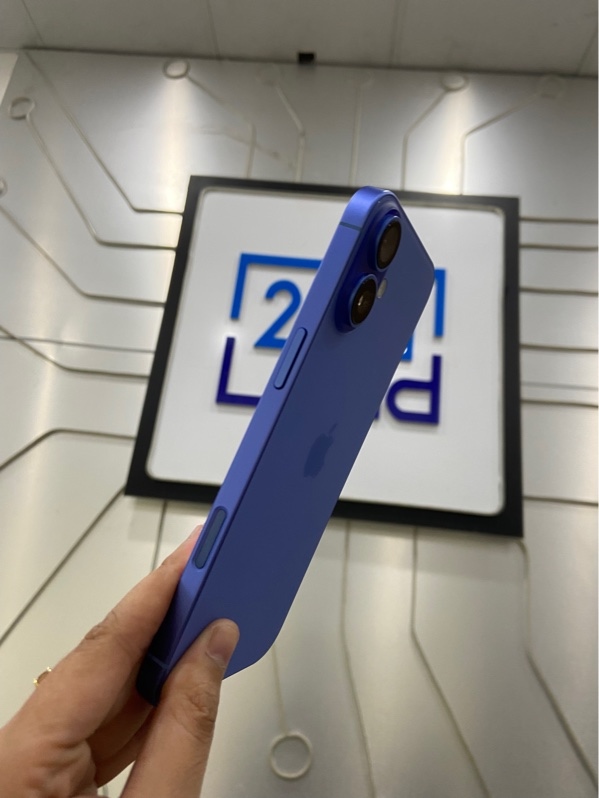 Điện thoại iPhone 16 Plus - LL/A - 128GB - Pin 94% - Màu xanh - Ngoại hình: 98% - Màn đánh kính - Body