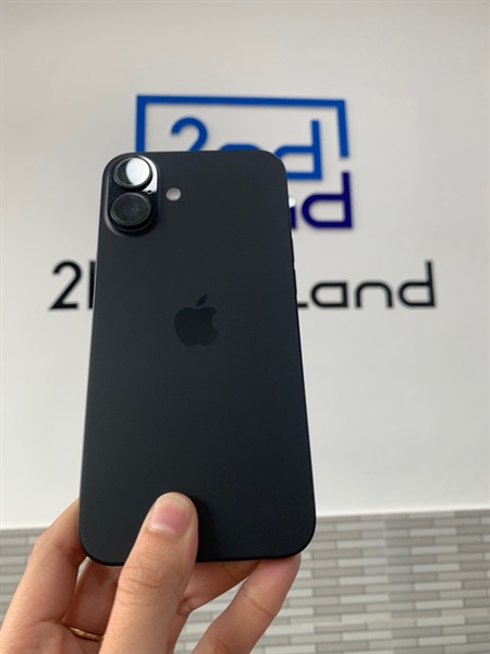 Điện thoại iPhone 16 Plus - LLA - 128GB -Màu đen - Pin 92% - Ngoại hình: 97.5% - Sườn chấm bi - Box