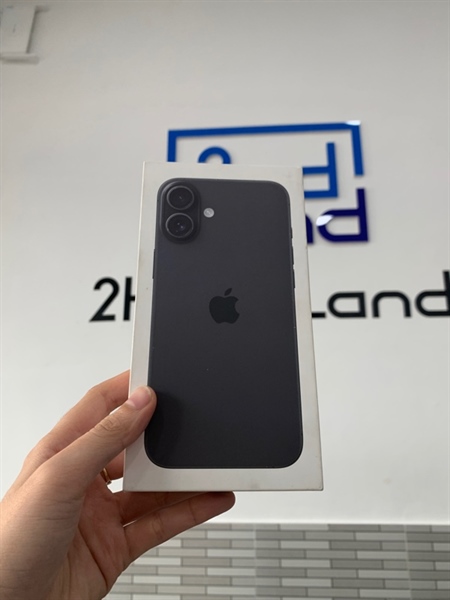 Điện thoại iPhone 16 Plus - LLA - 128GB -Màu đen - Pin 92% - Ngoại hình: 97.5% - Sườn chấm bi - Box 4