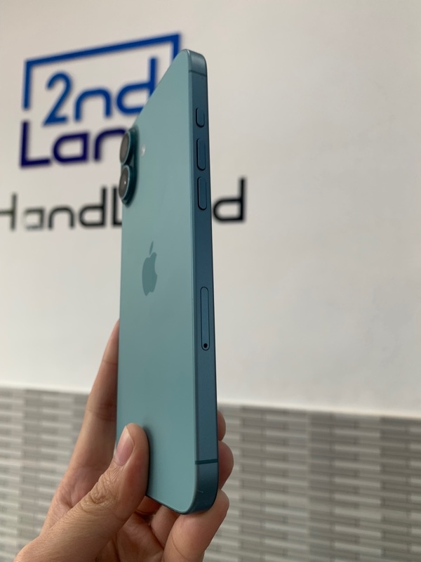 Điện thoại iPhone 16 Plus - VN/A - 128GB - Màu xanh - Pin 94% chu kì sạc 318 lần - Ngoại hình: 98% - Viền chấm bi - Body