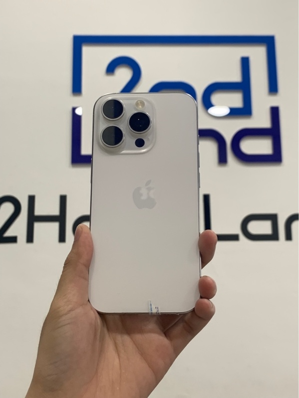 Điện thoại iPhone 16 Pro - LL/A - 256GB - Màu trắng - Pin 87% - Ngoại hình: 97% - Màn xướt mèo, cấn 1 đốm ở sườn - Body
