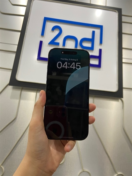 Điện thoại iPhone 16 Pro - VN/A - 256GB - Pin 100% - Chu kì sạc 71 lần - Màu đen - Ngoại hình: 97,5% - Body 3
