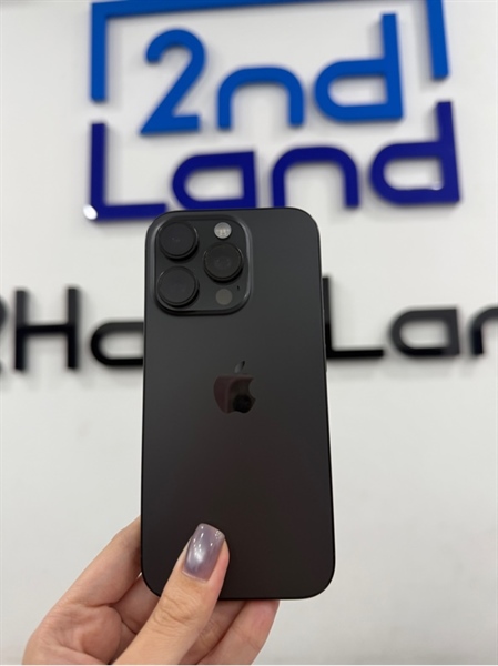 Điện thoại iPhone 16 Pro - VN/A - IOS 18.5 - 128GB - Màu đen - Pin 100% chu kỳ 151 - Ngoại hình 98% - Fullbox 1