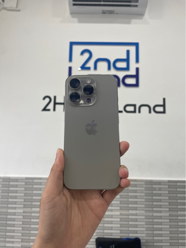 Điện thoại iPhone 16 Pro - ZP/A - 128GB - Màu xám - Pin 91% chu kì sạc 329 lần - Ngoại hình: 98% - Body