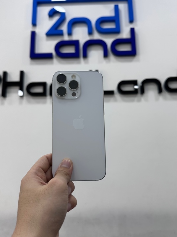 Điện thoại iPhone 16 Promax - KH/A - 256GB - IOS 27.0.1 - Pin 93% - Màu Trắng - Ngoại Hình 98% - Body