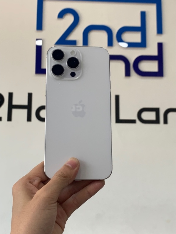 Điện thoại iPhone 16 Promax - LL/A - 256GB - Màu trắng - Pin 94% - Ngoại hình: 98% - Body