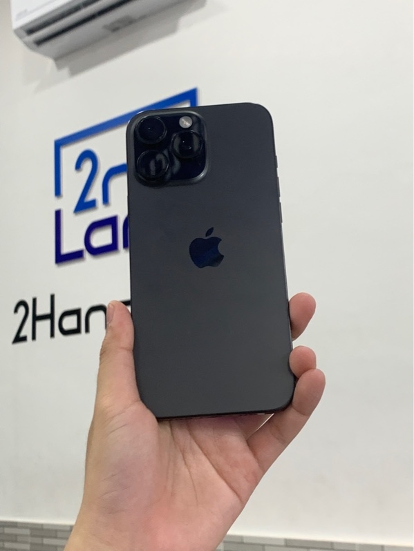 Điện thoại iPhone 16 Promax - LL/A - 512GB - Màu đen - Pin 93% - Ngoại hình: 97.5% - Trầy sườn nhẹ - Body