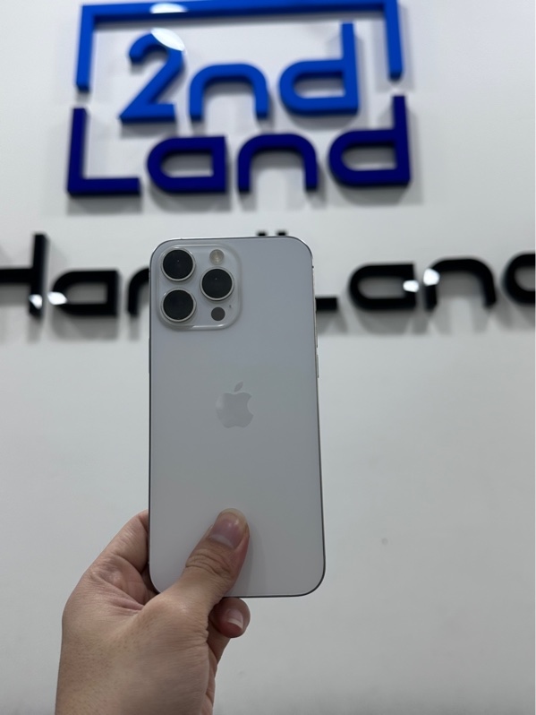 Điện thoại iPhone 16 Promax - VN/A - 256GB - IOS 18.3.1 - Pin 88% - Màu trắng - Ngoại hình 97% - Body