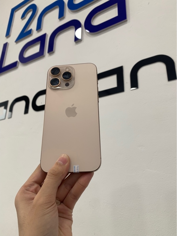 Điện thoại iPhone 16 Promax - VN/A - 256GB - Màu titan sa mạc - Pin 86% chu kì sạc 699 lần - Ngoại hình: 98% - Body