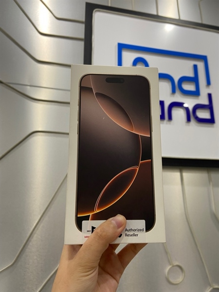 Điện thoại iPhone 16 Promax - VN/A - 256GB - Pin 100% ( sạc 20 lần ) - Màu vàng - Ngoại hình: 99% - FullBox - Còn bảo hành đến T6/2026 4