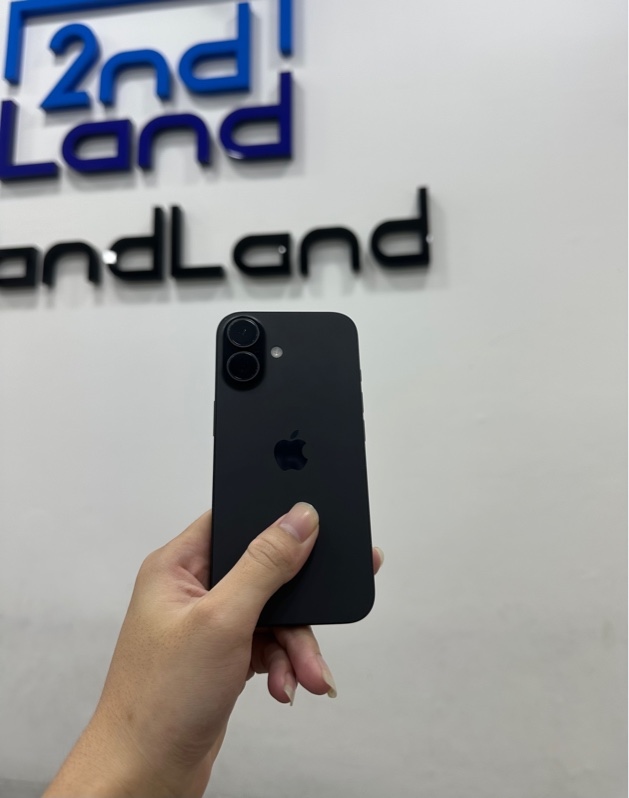 Điện thoại iPhone 16 - VN/A - 128GB - IOS 18.6 - Pin 100% (chu kỳ sạc 160) - Màu đen - Ngoại hình 98% - Body