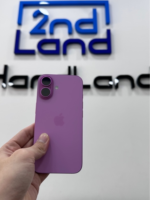Điện thoại iPhone 16 - VN/A - 128GB - IOS 26.6.2 - Pin 92% - Màu hồng - Ngoại hình 98% - Body