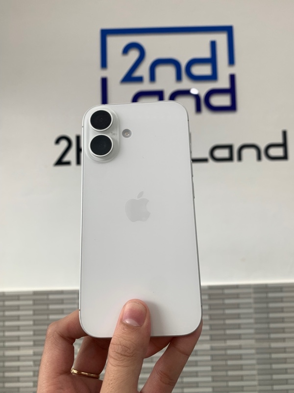 Điện thoại iPhone 16 - VN/A - 128GB - Màu trắng - Pin 100% - Ngoại hình: 98% - Body