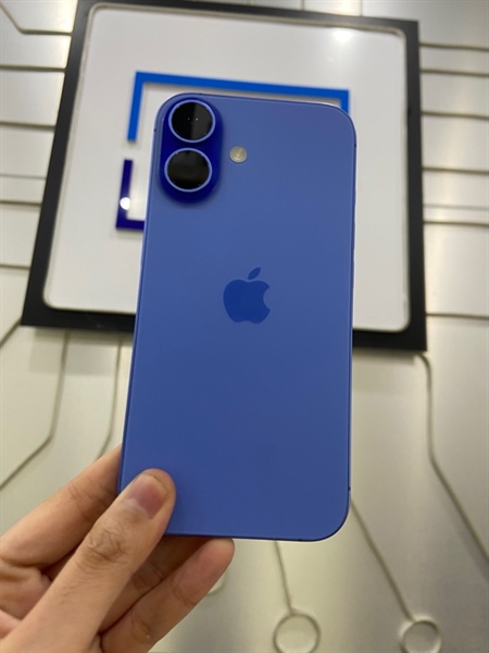 Điện thoại iPhone 16 - VN/A - 128GB - Pin 91% - Chu kì sạc 332 lần - Màu xanh - Ngoại hình: 97% - Body