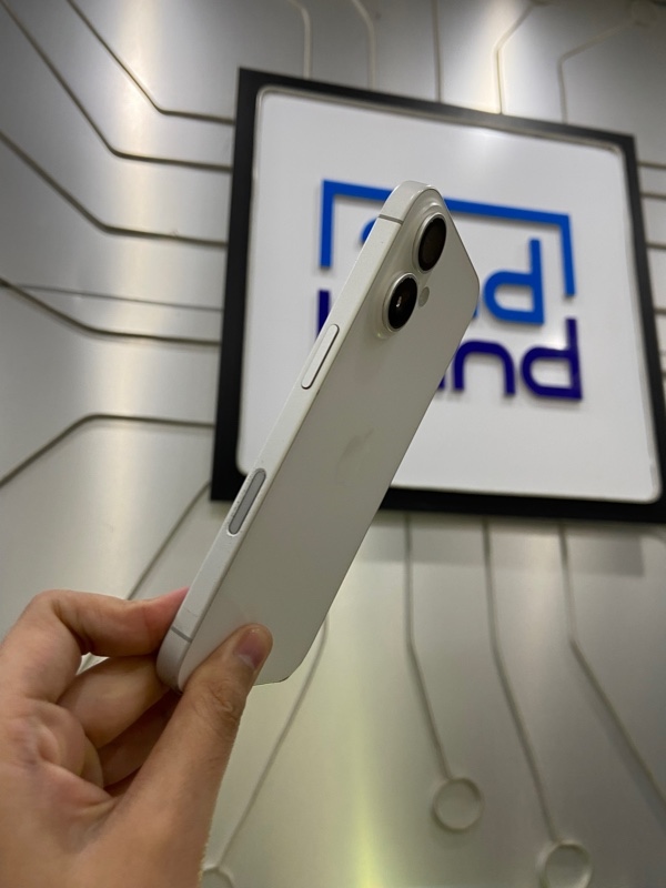 Điện thoại iPhone 16 - VN/A - 128GB - Pin 95% - Màu trắng - Ngoại hình: 97% - Body - Còn bảo hành hãng đến T4/2026