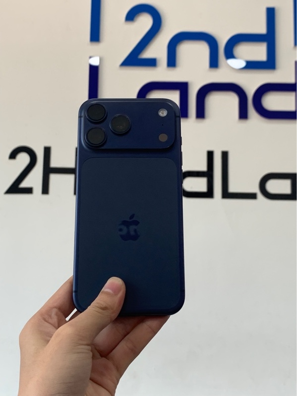 Điện thoại iPhone 17 promax - X/A - 512GB - Màu xanh - Pin 100% chu kì sạc 10 lần - Ngoại hình: 97.5% - Body