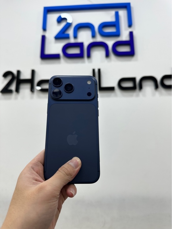 Điện thoại iPhone 17 Promax - ZP/A - 256GB - IOS 26.3 - Pin 97% (195 lần sạc ) - Màu xanh - Ngoại hình 98% - Body