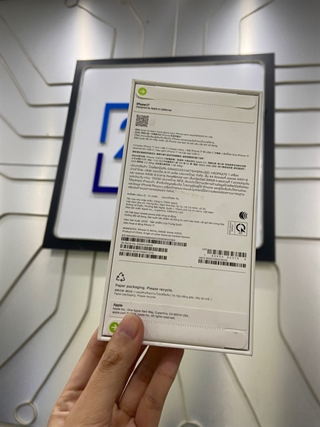 Điện thoại iPhone 17 - ZP/A ( VN ) - 256GB - Màu trắng - Newseal - chưa active