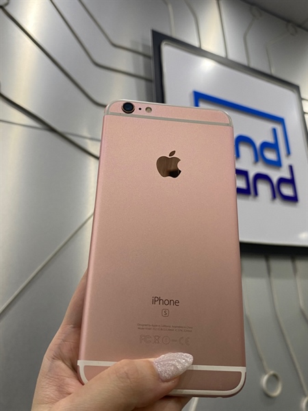 Điện thoại iPhone 6 Plus - IOS 15.8.2 - J/A - 64GB - Màu hồng - Pin thay new 100% - Ngoại hình 98% - Kèm sạc