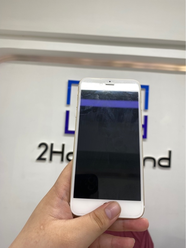 Điện thoại iPhone 6 Plus - LL/A - IOS 12.5.8 - 16gb - Màu hồng - Pin 80% - Ngoại hình 97% - Màn ám - Body