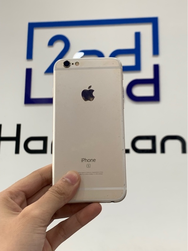 Điện thoại iPhone 6S - LL/A - 32gb - Màu gold - Pin bảo trì - Ngoại hình: 97% - Hư vân tay, màn ám vàng phản quang, hư gạt rung, cấn góc, loa rè - Body -SP KHÔNG BẢO HÀNH