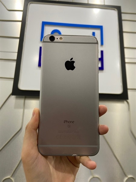 Điện thoại iPhone 6S Plus - 3B/A - 64GB - IOS 15.8 - Pin 100% thay new - Màu bạc - Ngoại hình: 97% - Màn ám hồng phản quang - Body