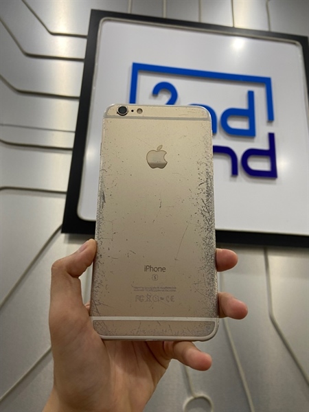 Điện thoại iPhone 6s Plus - LZ/A - 64GB - IOS 14.8 - Pin 100% thay new - Màu gold - Ngoại hình: 96% - Màn hở sáng, đốm phản quang, 2 đốm xanh trong màn - Body