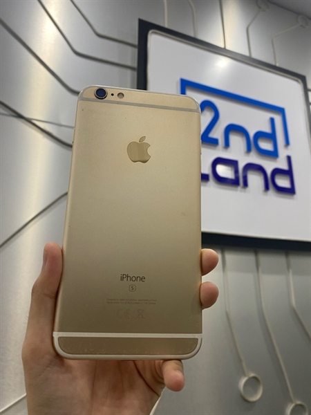 Điện thoại iPhone 6S Plus - VN/A - 32GB - IOS 15.8 - Pin 99% - Màu gold - Ngoại hình: 97% - Màn ám hồng, loa nhỏ - Body