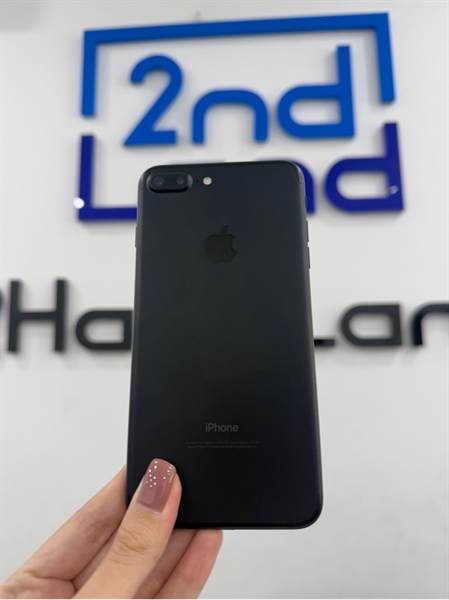 Điện thoại iPhone 7 Plus - LL/A - IOS 15.8.3 - 128GB - Màu đen - Pin thay 100% - Ngoại hình 97% - Màn ám hồng , viền xước , cấn nhẹ 1 góc - Kèm sạc