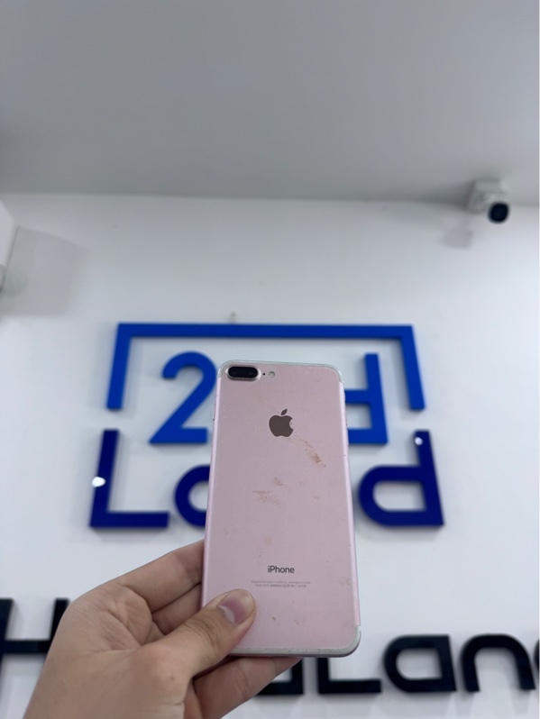 Điện thoại iPhone 7 plus - máy mã N - J/A - ios 15.8.2 - 128gb - Màu hồng - Pin thay 97% - Ngoại hình 97% - Trầy xước, màn phản quang, ám hồng, cam nhiều đốm, màn LK lưu ảnh, loa trên rè - Body - KHÔNG BẢO HÀNH