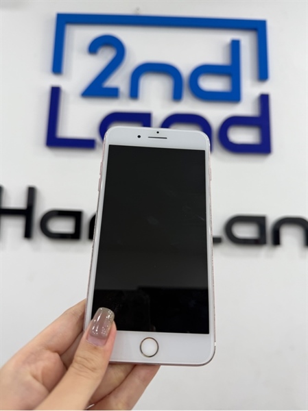 Điện thoại iPhone 7plus - LL/A - IOS 15.8.3 - 128GB - Màu hồng - Pin 91% - Ngoại hình 96% - Kèm sạc