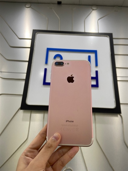 Điện thoại iPhone 7Plus - ZD/A - 128GB - Pin 100% thay new - Màu hồng gold - Ngoại hình: 97% - Body
