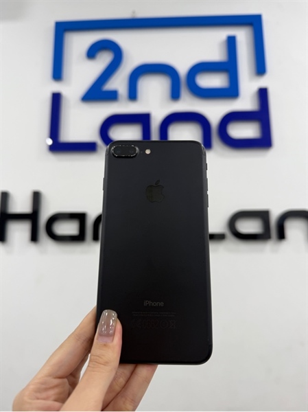Điện thoại iPhone 7plus - ZP/A - IOS 15.7.9 - 128GB - Màu đen - Pin thay 100% - Ngoại hình 97% - Màn hở sáng nặng , cam trước thay , phản quang , ám hồng , viền cam trầy - Kèm sạc