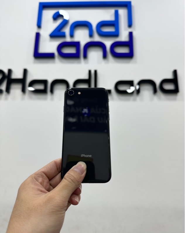 Điện thoại iPhone 8 - 2J/A - 64GB - IOS 15.6.1 - Pin 100% thay new - Màu đen - Ngoại hình 97% - Màn xước, ám theo thời gian sử dụng - Body