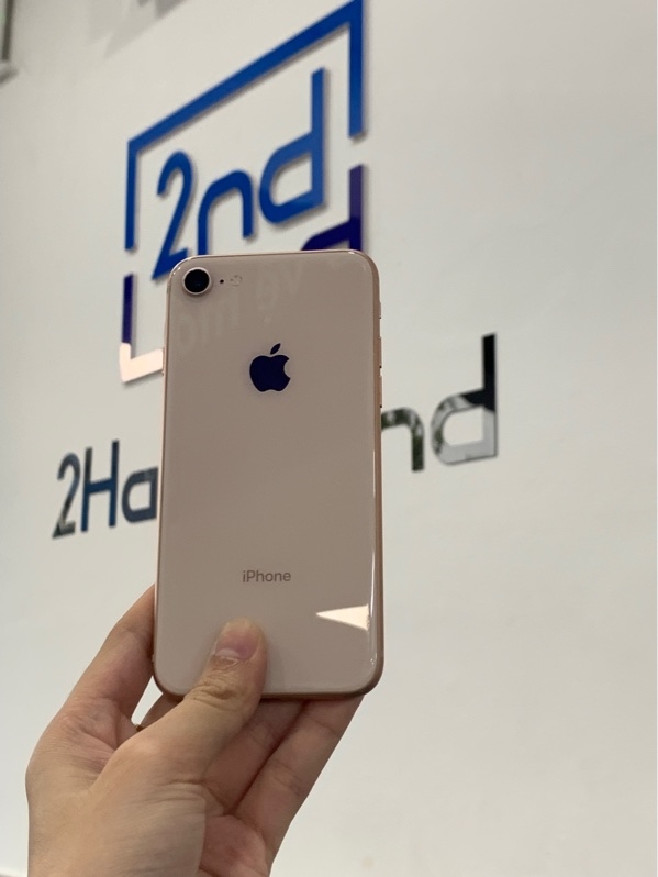 Điện thoại iPhone 8 - J/A - 64GB - Màu hồng - Pin 100% đã thay - Ngoại hình: 97% - Body