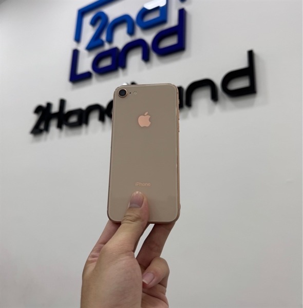 Điện thoại iPhone 8 - KH/A - 64GB - IOS 16.7.11 - Pin 100% đã thay - Màu gold - Ngoại hình 97% - Màn ám phản quang - Body