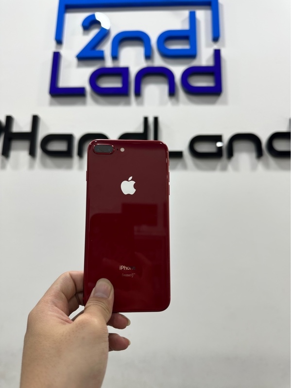 Điện thoại iPhone 8 Plus - LL/A - 256GB - IOS 16.7.16 - Pin 100% linh kiện không xác định - Màu đỏ - Ngoại hình 97% - Màn ám - Body