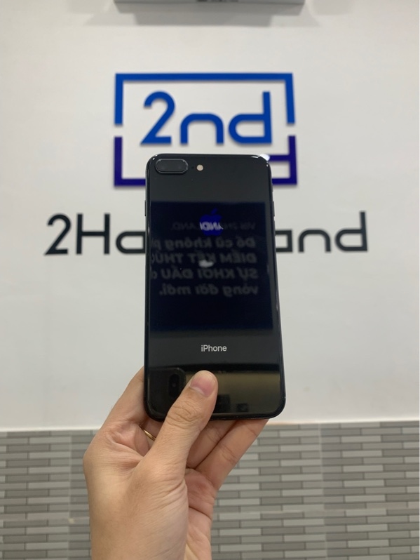 Điện thoại iPhone 8 Plus - LL/A - 256GB - Màu đen - Pin linh kiện 100% chu kì sạc 503 lần - Ngoại hình: 97% - Body trầy, màn ám hồng - Body