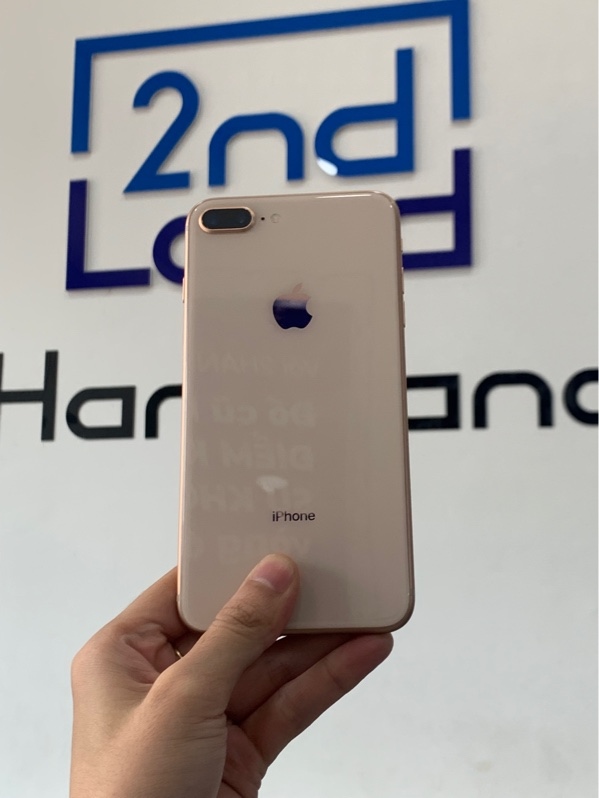 Điện thoại iPhone 8 plus - LL/A - 256gb - Màu gold - Pin 100% đã thay - Ngoại hình: 98% - Màn phản quang, đã sửa cam trước sau - Body