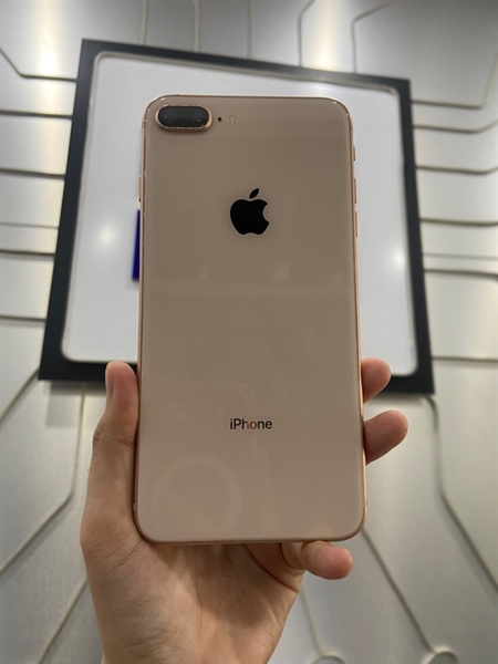 Điện thoại iPhone 8 Plus - LL/A - 256GB - Pin 100% thay new - Màu hồng - Ngoại hình: 98% - Body