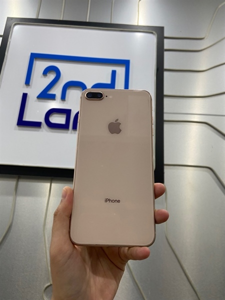 Điện thoại iPhone 8 Plus - LL/A - 64GB - IOS 16.7 - Pin 100% thay new - Màu hồng - Ngoại hình: 97% - Màn ám hồng, đã thay lưng và màn - Body