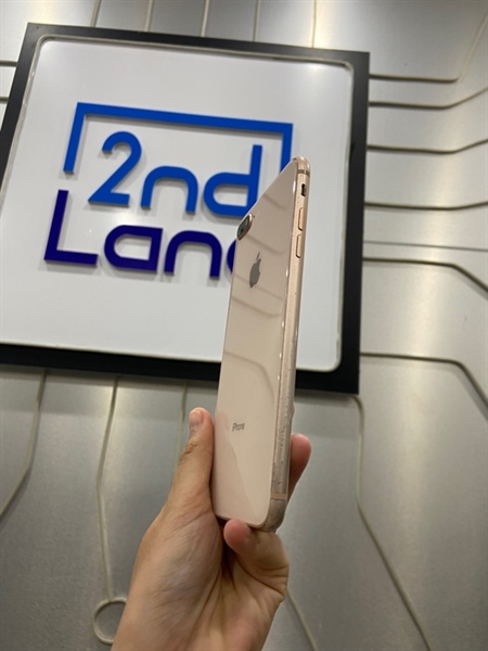 Điện thoại iPhone 8 Plus - LL/A - 64GB - IOS 16.7 - Pin 100% thay new - Màu hồng - Ngoại hình: 97% - Màn ám hồng, đã thay lưng và màn - Body 1