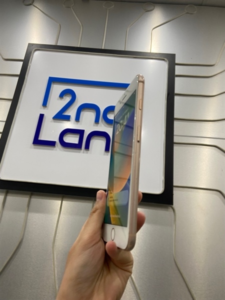 Điện thoại iPhone 8 Plus - LL/A - 64GB - IOS 16.7 - Pin 100% thay new - Màu hồng - Ngoại hình: 97% - Màn ám hồng, đã thay lưng và màn - Body 2