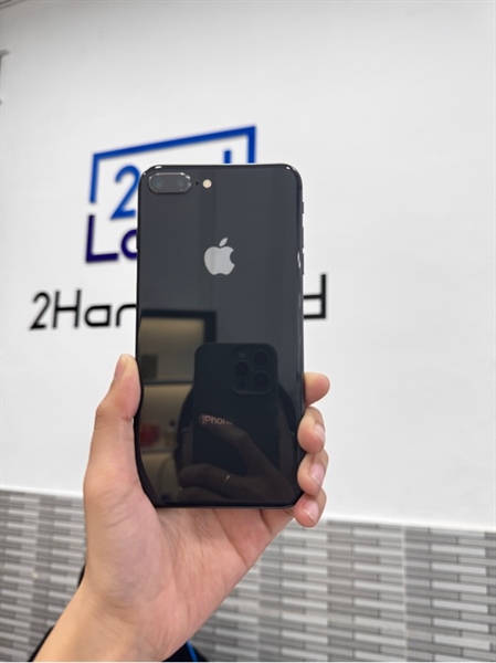 Điện thoại iPhone 8 Plus - LL/A - 64GB - Màu đen - Pin 100% thay new - Ngoại hình: 98% - Body